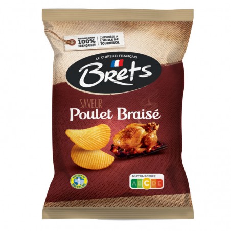 BRET'S Chips - Poulet braisé 125g