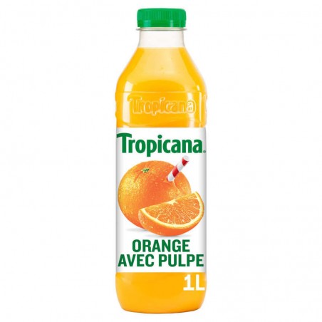 TROPICANA Jus d'orange pulpe 1L