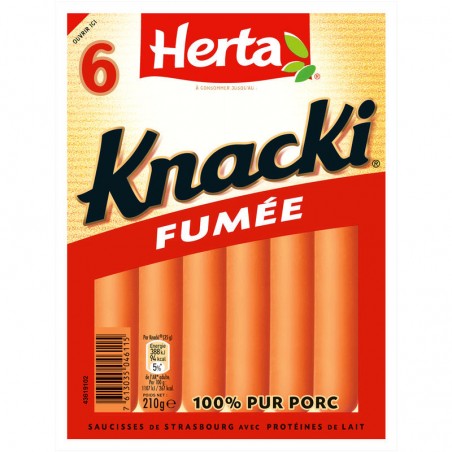 HERTA Knacki x6 210g