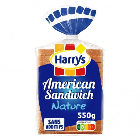 HARRY'S Pain de mie Américan Sandwich 550g