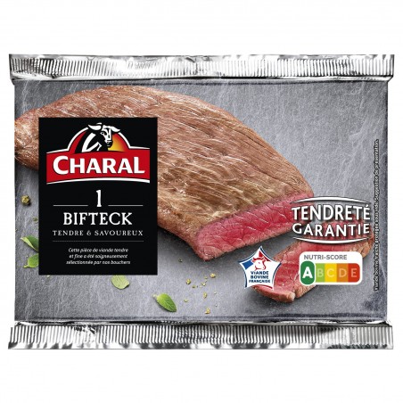 CHARAL Steak de bœuf 130g