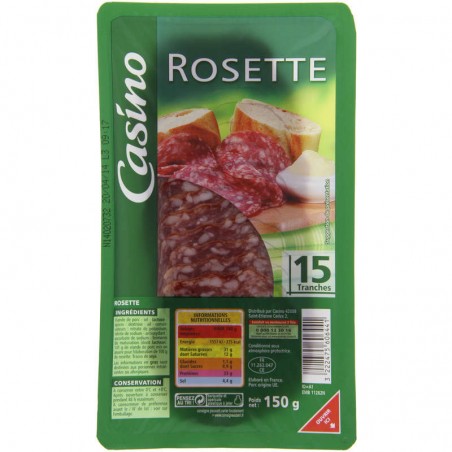 CASINO rosette 15 tranches 150g