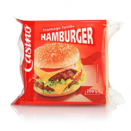 CASINO Fromage fondu hamburger 200g