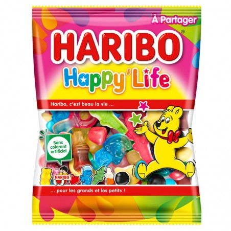 HARIBO Bonbons Happy life 275g